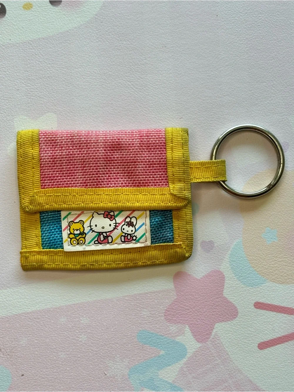 1979 Vintage Sanrio Hello Kitty Keychain Pouch Very RARE